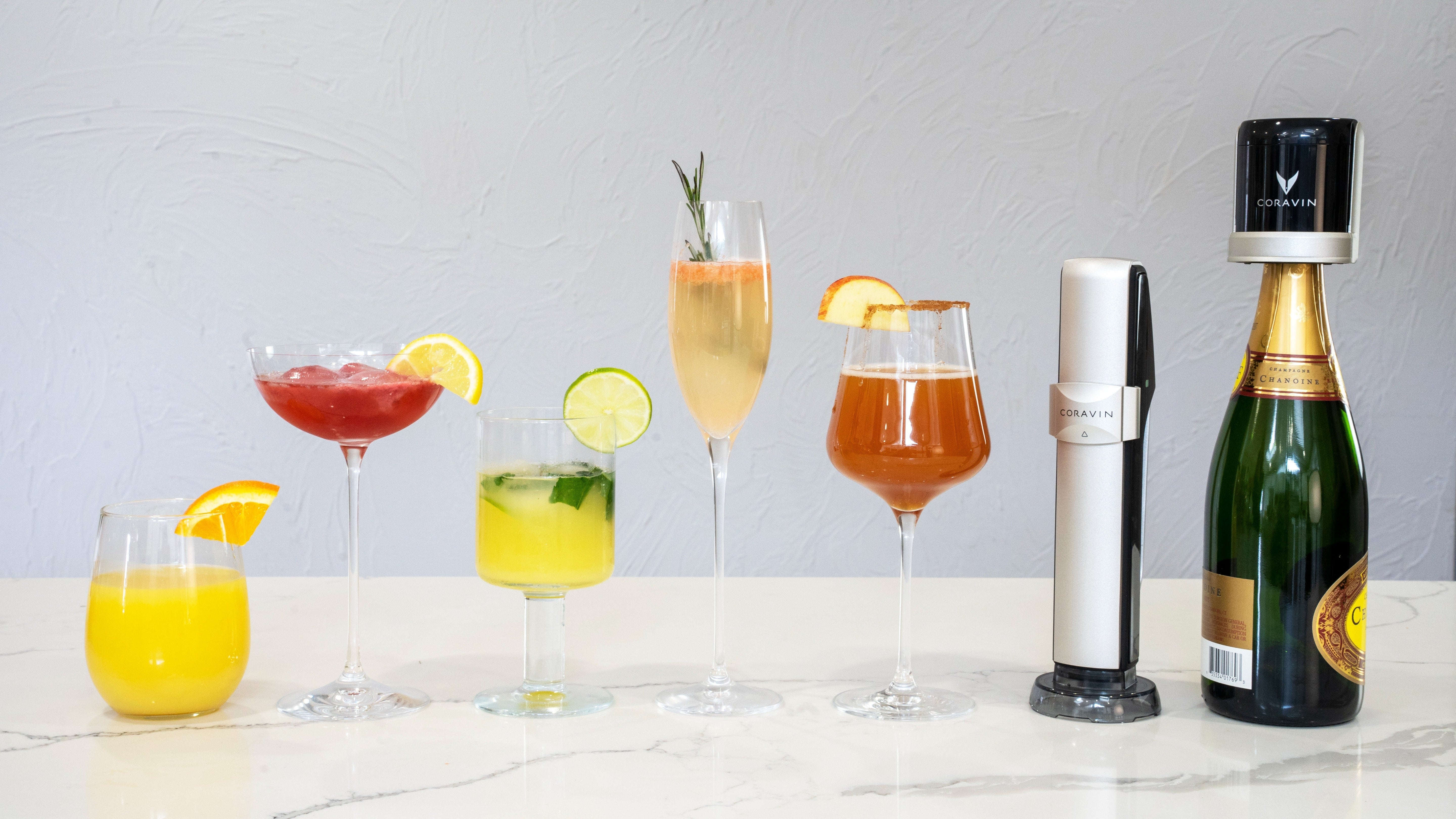 Blog header IMG - 5 Best Mimosa Recipes Using Coravin Sparkling